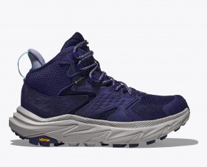 HOKA Anacapa 2 Mid GTX Women's Hiking Boots Dark Blue | 673184HAD