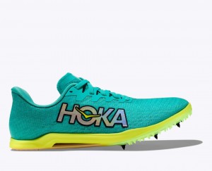 HOKA Cielo X 2 MD Women's Track Spikes Turquoise | 083952GCA