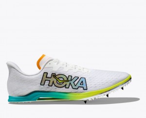 HOKA Cielo X 2 MD Women's Track Spikes White / Grey | 176439WQU