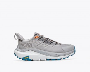 HOKA Kaha 2 Low GTX Men's Hiking Shoes Grey | 247659AHP