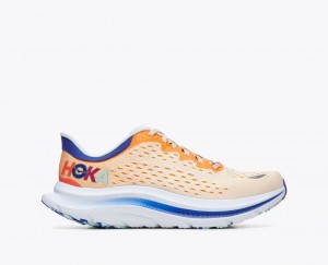 HOKA Kawana Men's Sneakers Orange / White | 048972MXA