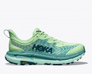 HOKA Mafate Speed 4 Women's Trail Running Shoes Green | 891243MYG