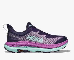 HOKA Mafate Speed 4 Women's Trail Running Shoes Purple / Pink | 762853PGX