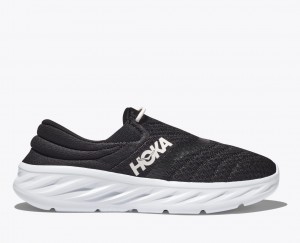 HOKA Ora Recovery 2 Women's Slip On Shoes Black | 640312CIL