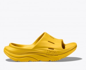 HOKA Ora Recovery 3 Women's Slide Light Orange | 871602FTQ