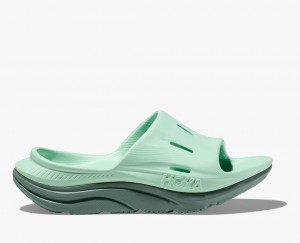 HOKA Ora Recovery 3 Women's Slide Mint | 781560XSI