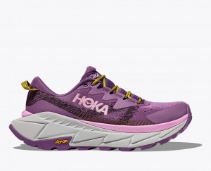 HOKA Skyline-Float X Women's Hiking Shoes Purple | 148206IBO