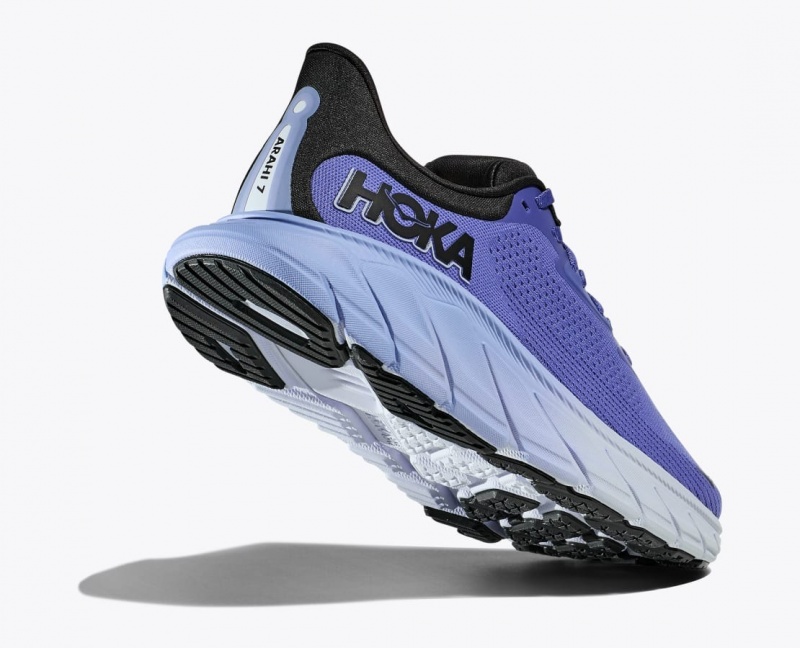 HOKA Arahi 7 Women's Running Shoes Dark Blue | 425689FIR