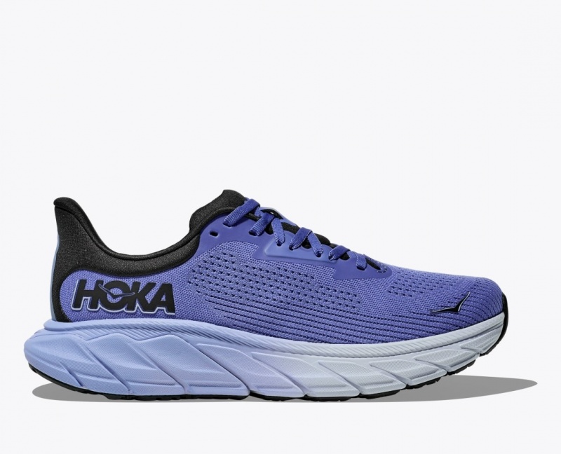 HOKA Arahi 7 Women\'s Running Shoes Dark Blue | 425689FIR