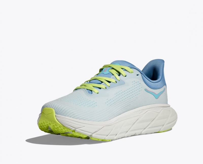 HOKA Arahi 7 Women's Running Shoes Light Blue | 375619WLP