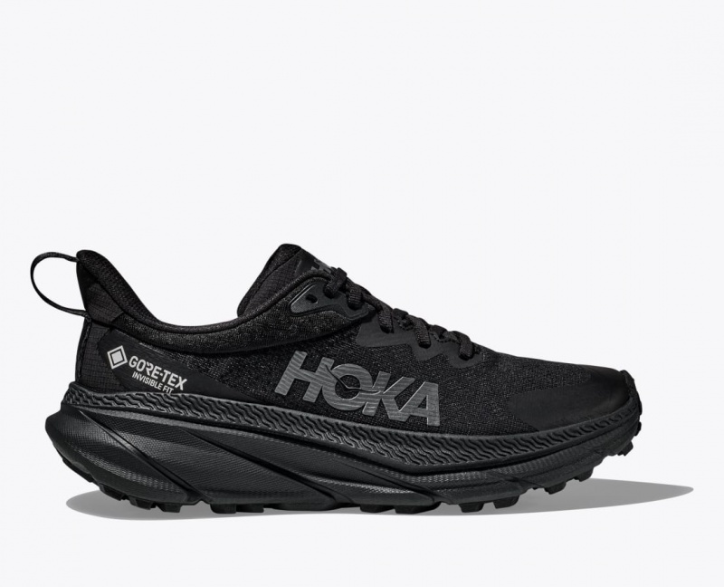 HOKA Challenger 7 GTX Women\'s Trail Running Shoes Black | 971360PBF