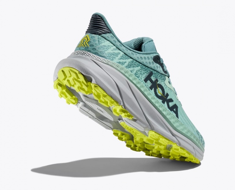 HOKA Challenger 7 Women's Trail Running Shoes Mint | 864051RWA