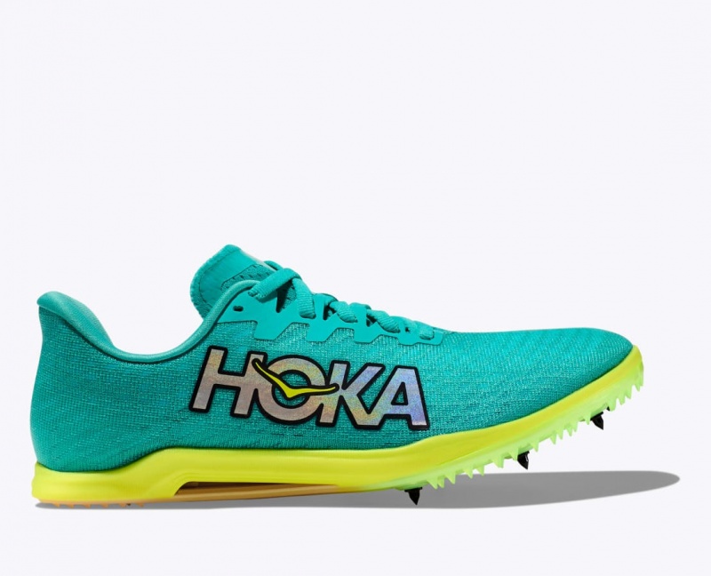 HOKA Cielo X 2 MD Women\'s Track Spikes Turquoise | 083952GCA