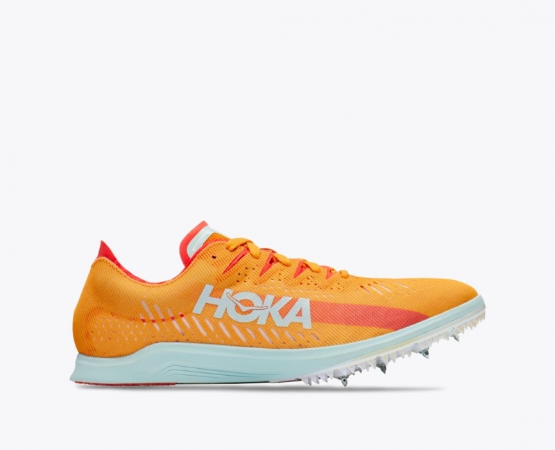 HOKA Cielo X LD Men\'s Track Spikes Orange | 327901UVD