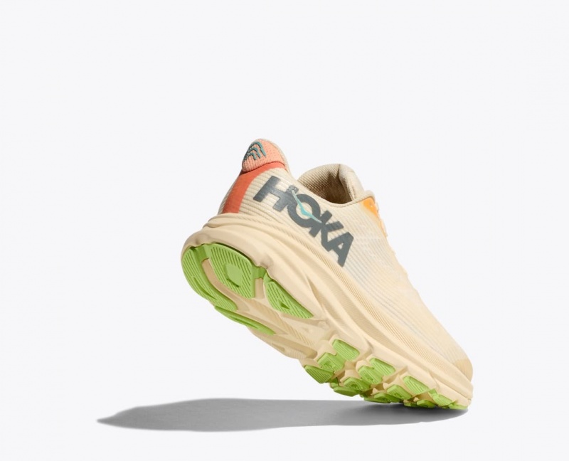 HOKA Clifton 9 Kids' Running Shoes Beige | 197264KCQ