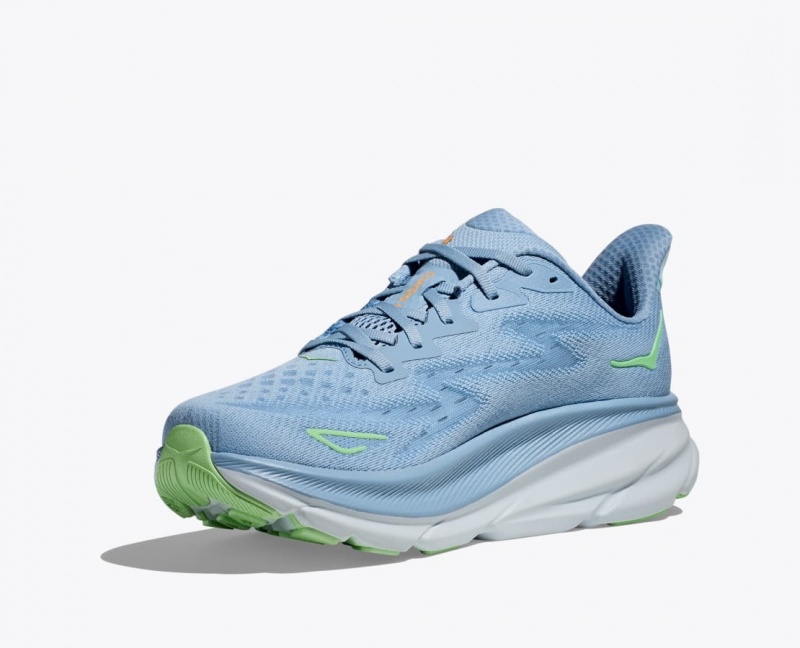 HOKA Clifton 9 Men's Running Shoes Blue | 819760XEK