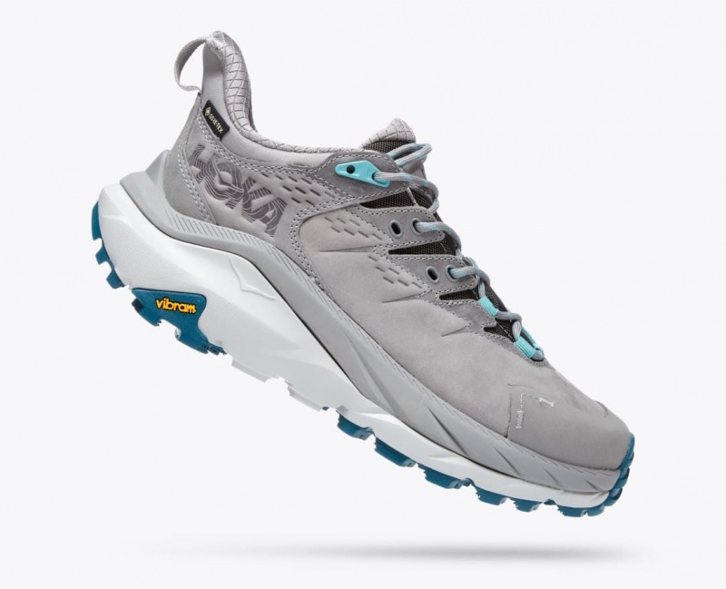 HOKA Kaha 2 Low GTX Women's Hiking Shoes Grey | 045638WRS