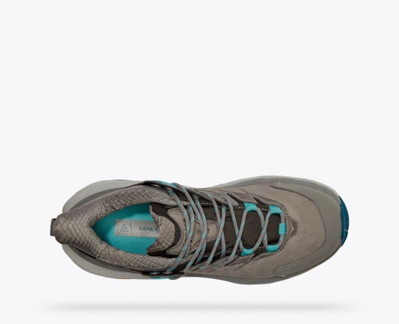 HOKA Kaha 2 Low GTX Women's Hiking Shoes Grey | 045638WRS