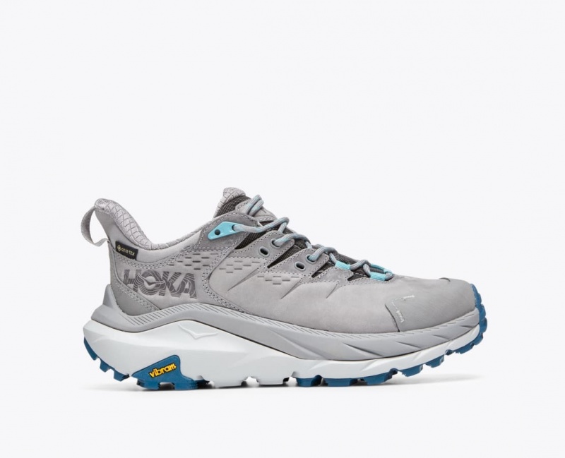 HOKA Kaha 2 Low GTX Women\'s Hiking Shoes Grey | 045638WRS