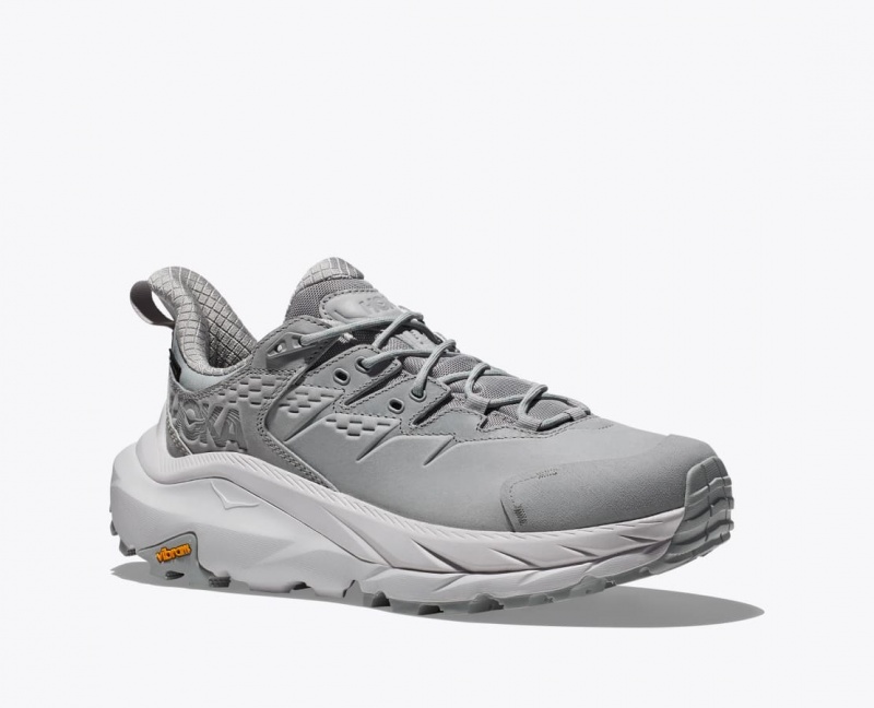 HOKA Kaha 2 Low GTX Women's Hiking Shoes Grey / Light Grey | 283075YOM