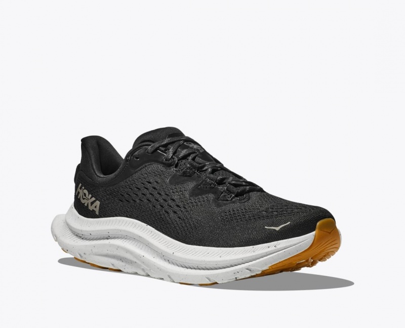 HOKA Kawana 2 Men's Running Shoes Black / White | 512608FLX