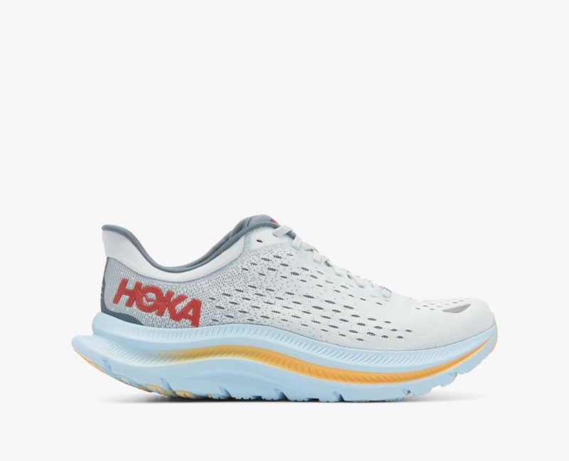 HOKA Kawana Men's Sneakers Grey / Light Blue | 927036ZRW