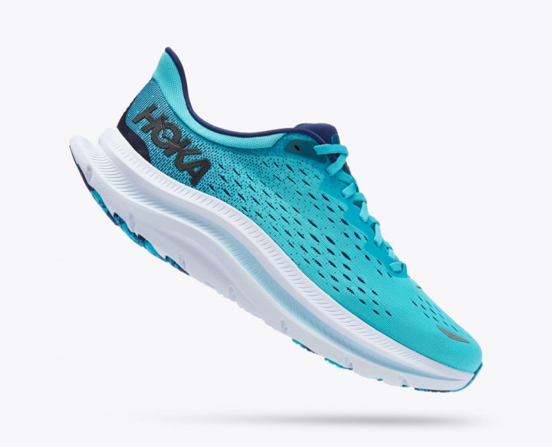 HOKA Kawana Men's Sneakers Turquoise | 627485XOR