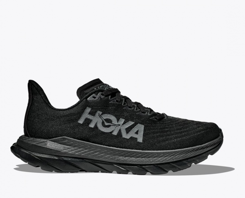 HOKA Mach 5 Men\'s Running Shoes Black | 620735OBM