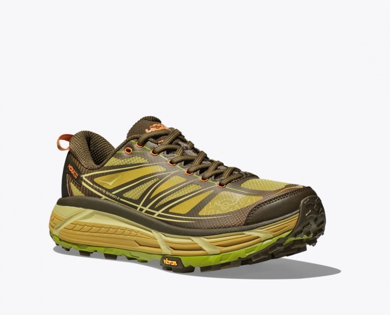 HOKA Mafate Speed 2 Women's Sneakers Dark Olive | 408731BKI