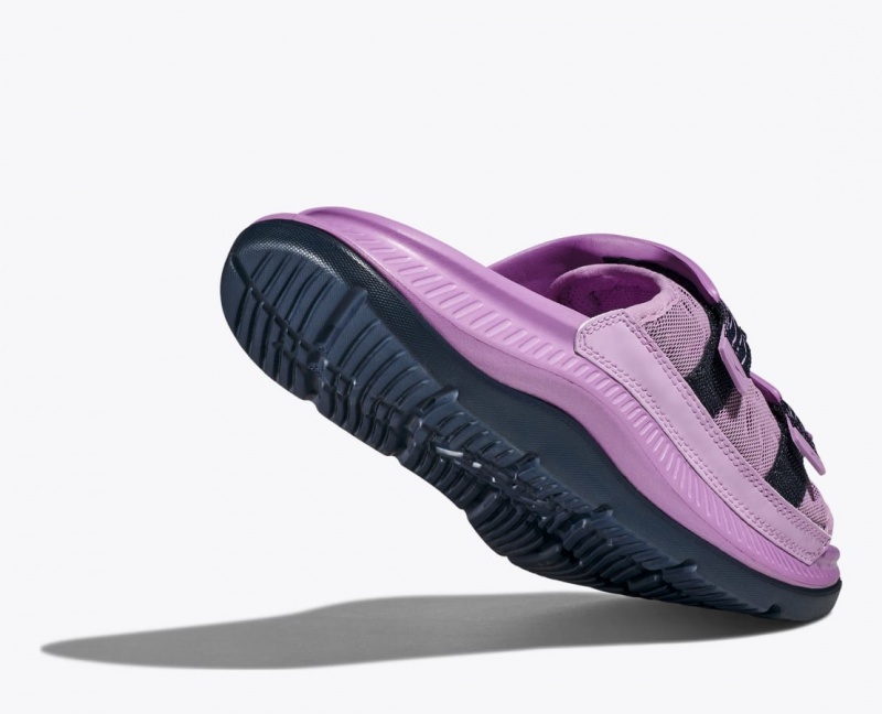 HOKA Ora Luxe Men's Slide Pink | 362514OCP