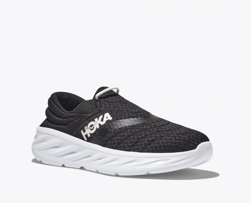 HOKA Ora Recovery 2 Women's Slip On Shoes Black | 640312CIL