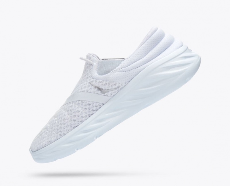 HOKA Ora Recovery 2 Women's Slip On Shoes White | 314920FIL