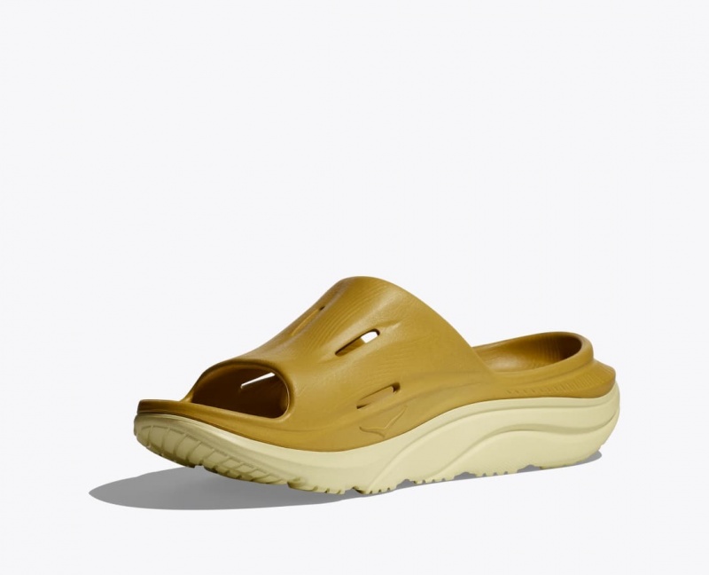 HOKA Ora Recovery 3 Women's Slide Brown | 967853NDG