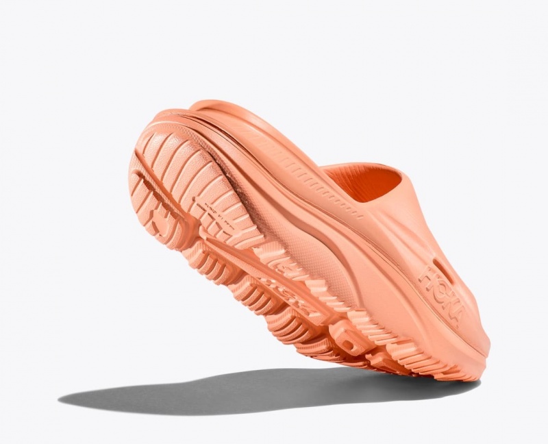 HOKA Ora Recovery 3 Women's Slide Dark Orange | 301869ZSH