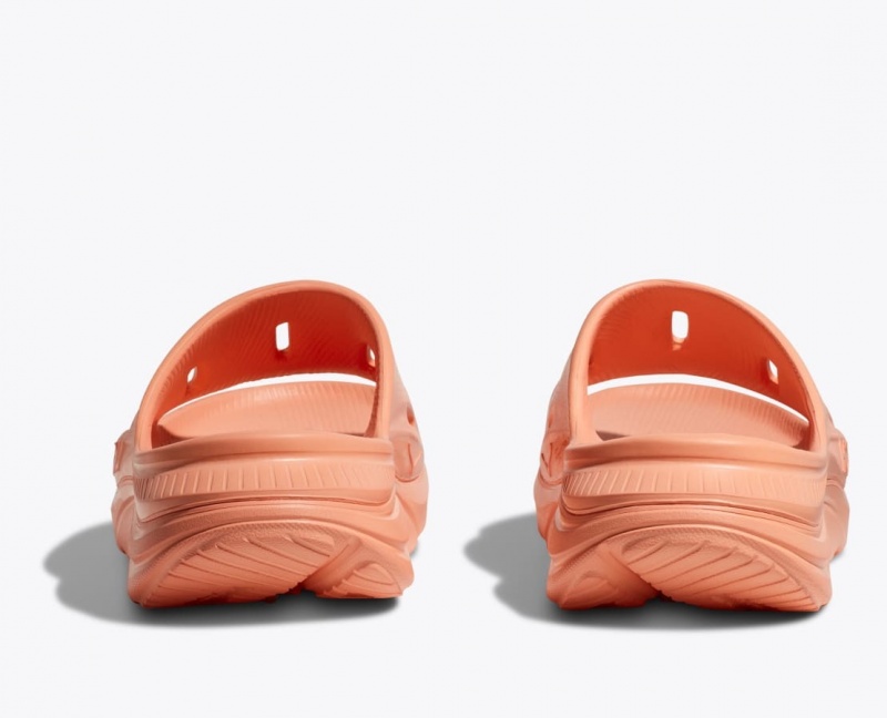 HOKA Ora Recovery 3 Women's Slide Dark Orange | 301869ZSH