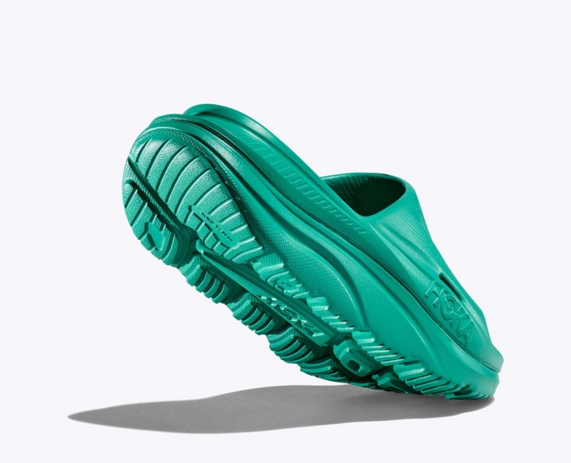 HOKA Ora Recovery 3 Women's Slide Dark Turquoise | 610437YTP