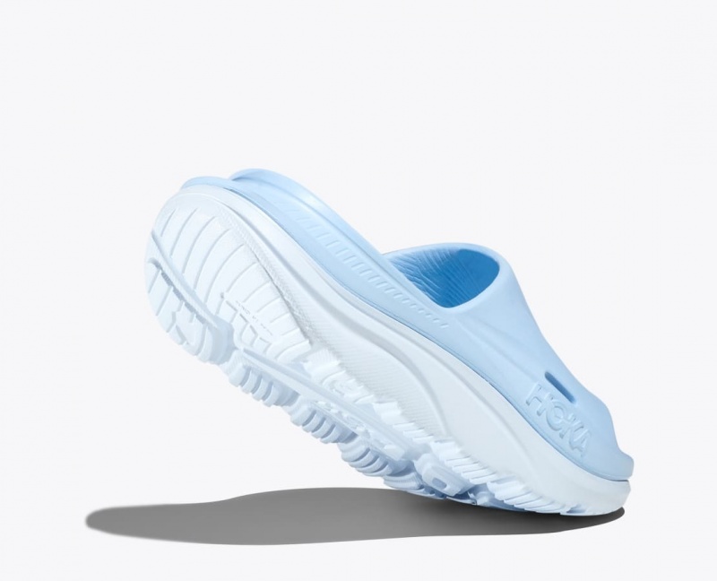 HOKA Ora Recovery 3 Women's Slide Light Blue | 293857IDG