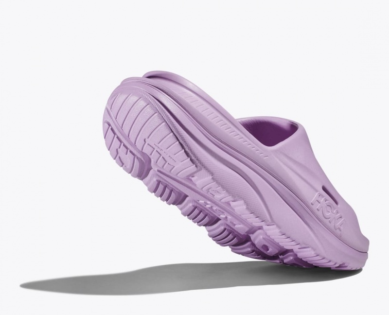 HOKA Ora Recovery 3 Women's Slide Light Purple | 273410XOW