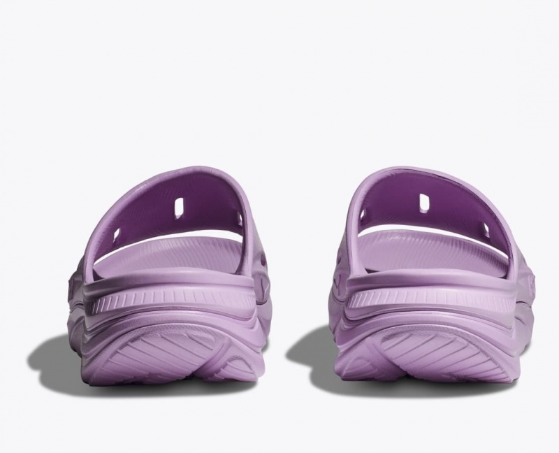 HOKA Ora Recovery 3 Women's Slide Light Purple | 273410XOW