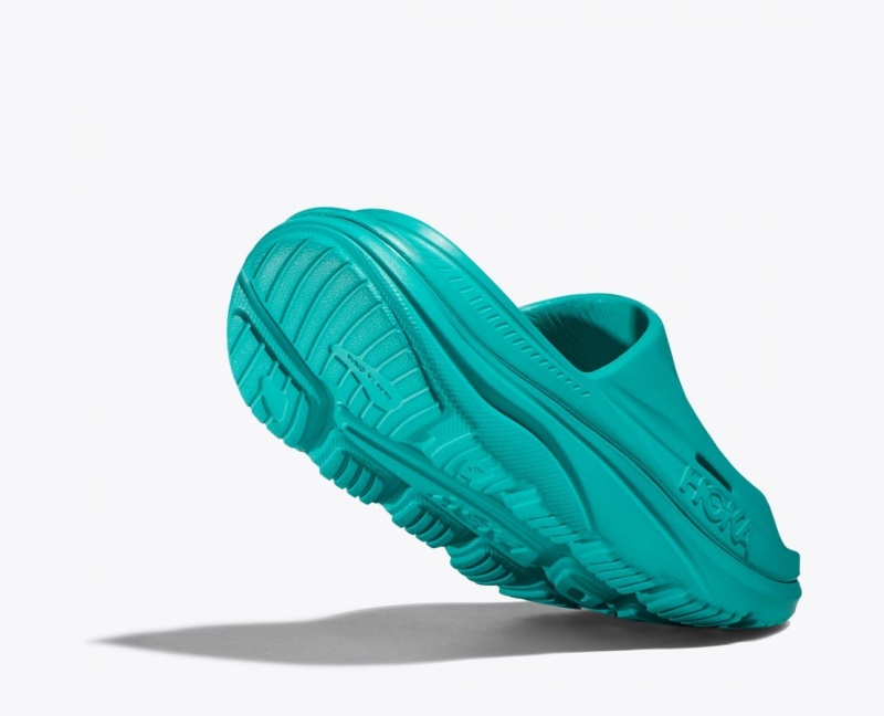 HOKA Ora Recovery 3 Women's Slide Turquoise | 519260WKC