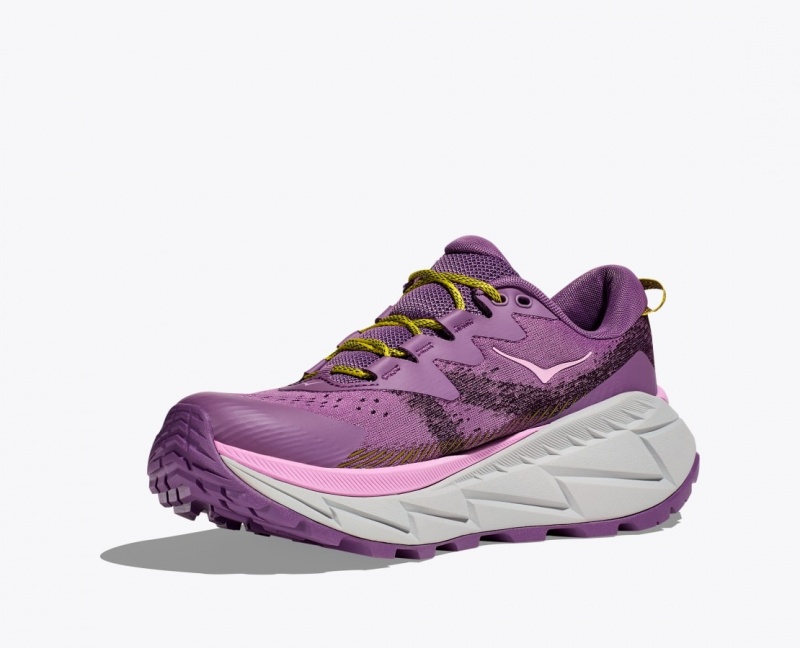 HOKA Skyline-Float X Women's Hiking Shoes Purple | 148206IBO