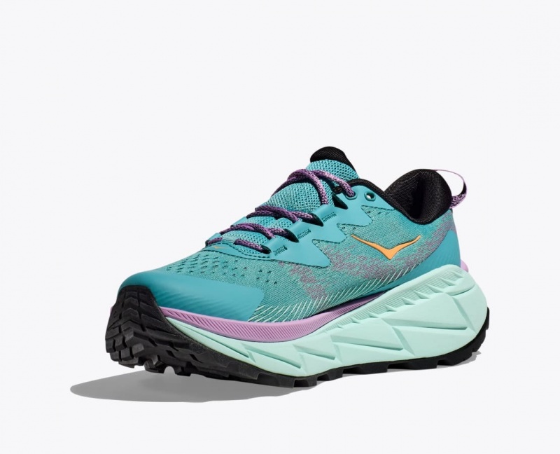 HOKA Skyline-Float X Women's Hiking Shoes Turquoise | 946517QTN