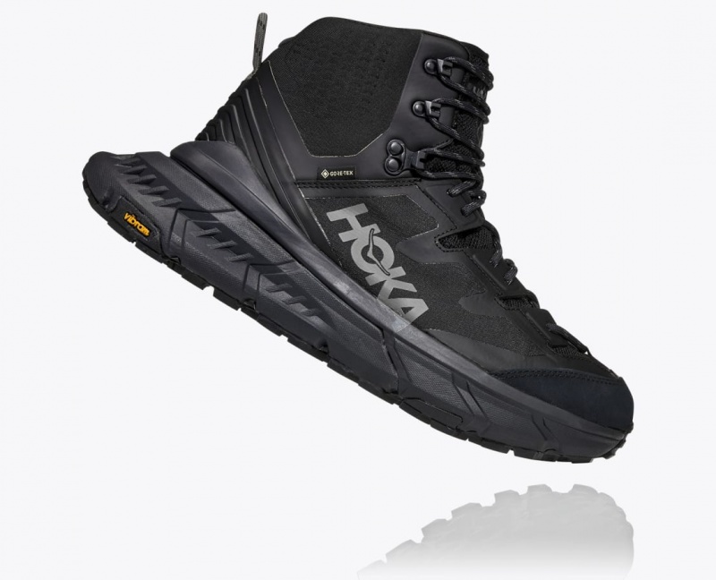 HOKA TenNine Hike GTX Men's Hiking Boots Black | 306251JKR