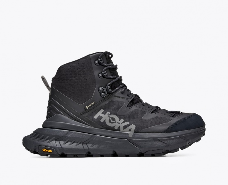 HOKA TenNine Hike GTX Men\'s Hiking Boots Black | 306251JKR